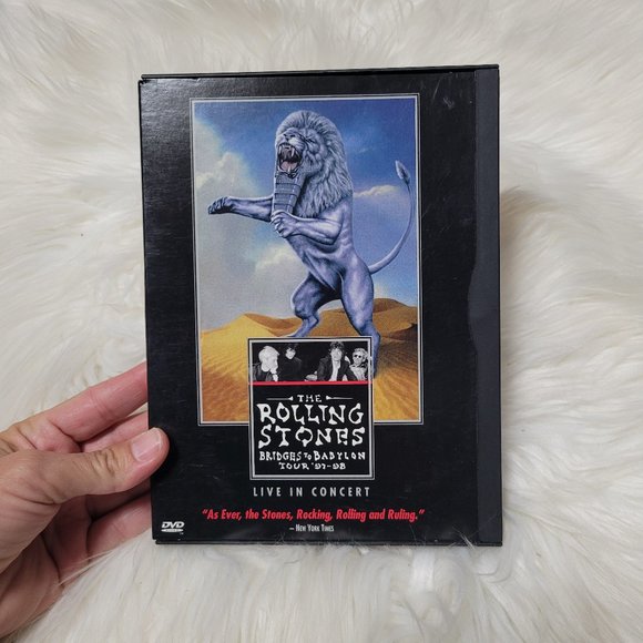 The Rolling Stones Bridges to Babylon Tour 1997-98 Live In Concert DVD Vintage - Picture 1 of 6